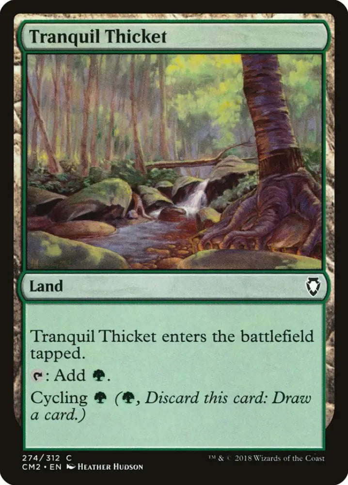 Tranquil Thicket [Commander Anthology Volume II] - MTG Single
