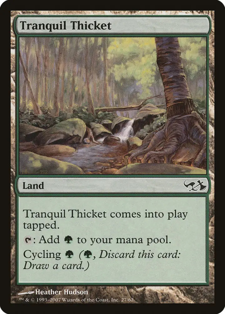 Tranquil Thicket [Duel Decks: Elves vs. Goblins] - MTG Single