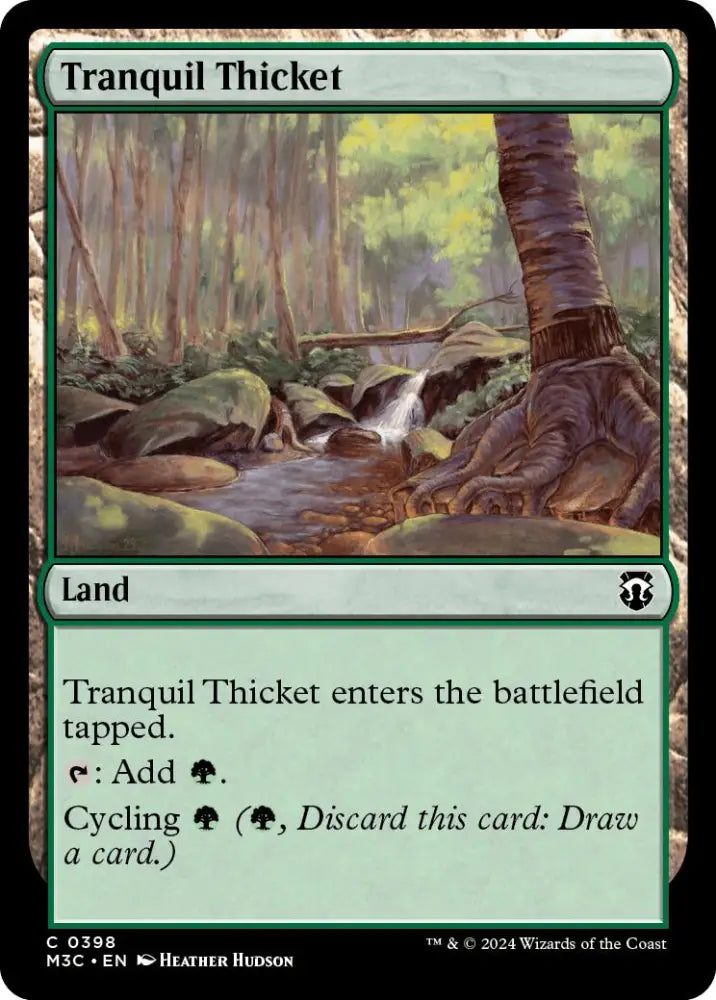 Tranquil Thicket [Modern Horizons 3 Commander] - MTG Single