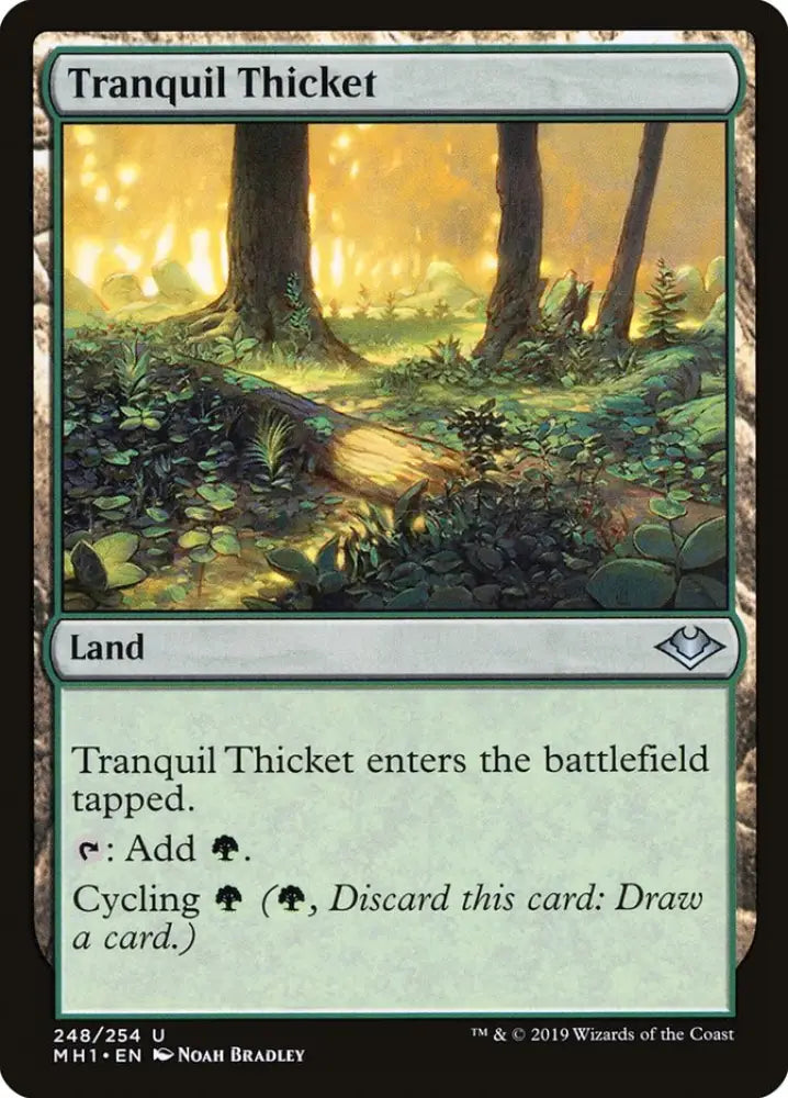 Tranquil Thicket [Modern Horizons] - MTG Single