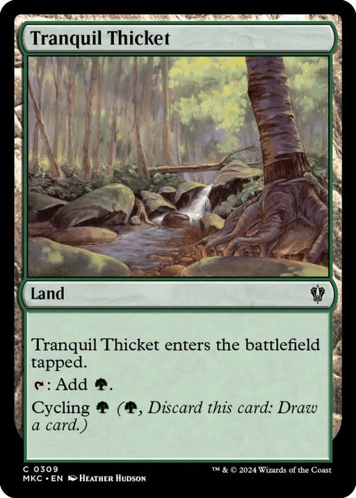 Tranquil Thicket [Murders at Karlov Manor Commander] - MTG Single
