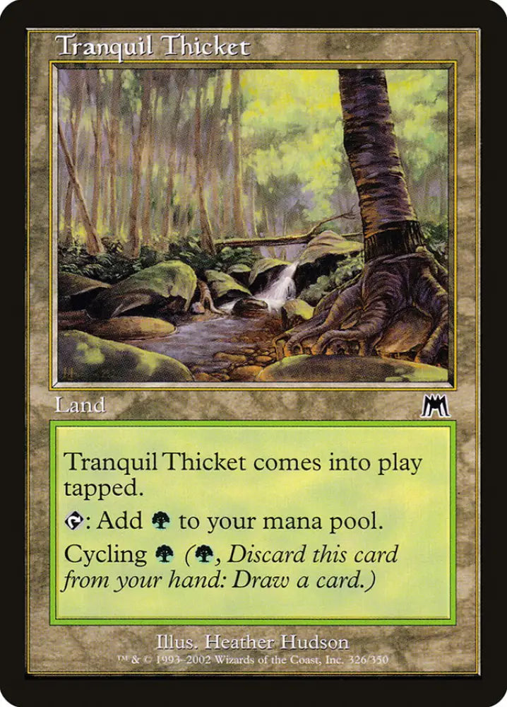 Tranquil Thicket [Onslaught] - MTG Single