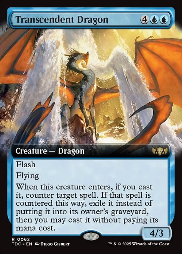 Transcendent Dragon (62) [Tarkir: Dragonstorm Commander]