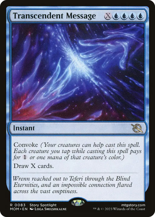 Transcendent Message [March of the Machine] - MTG Single