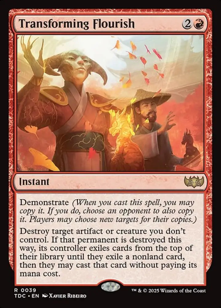 Transforming Flourish (39) [Tarkir: Dragonstorm Commander]