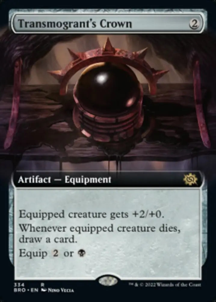 Transmogrant’s Crown (Extended Art) [The Brothers’ War] - MTG Single