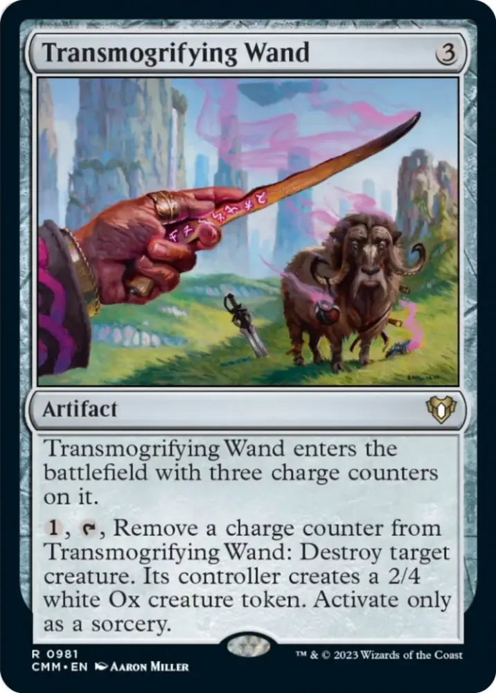 Transmogrifying Wand [Commander Masters] - MTG Single