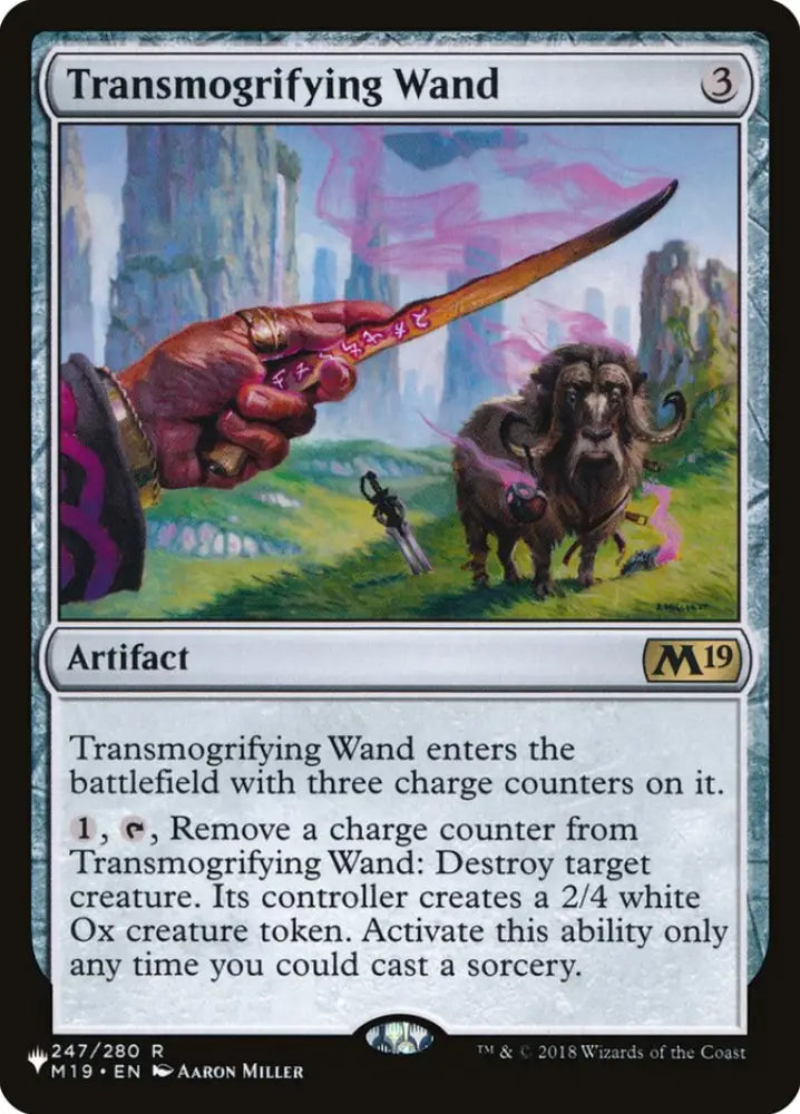 Transmogrifying Wand [The List] - MTG Single