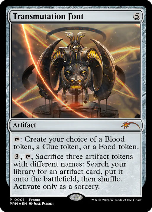 Transmutation Font [Wizards Play Network 2024] - MTG Single
