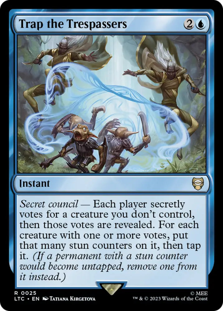 Trap the Trespassers [The Lord of the Rings: Tales of Middle-Earth Commander] - MTG Single