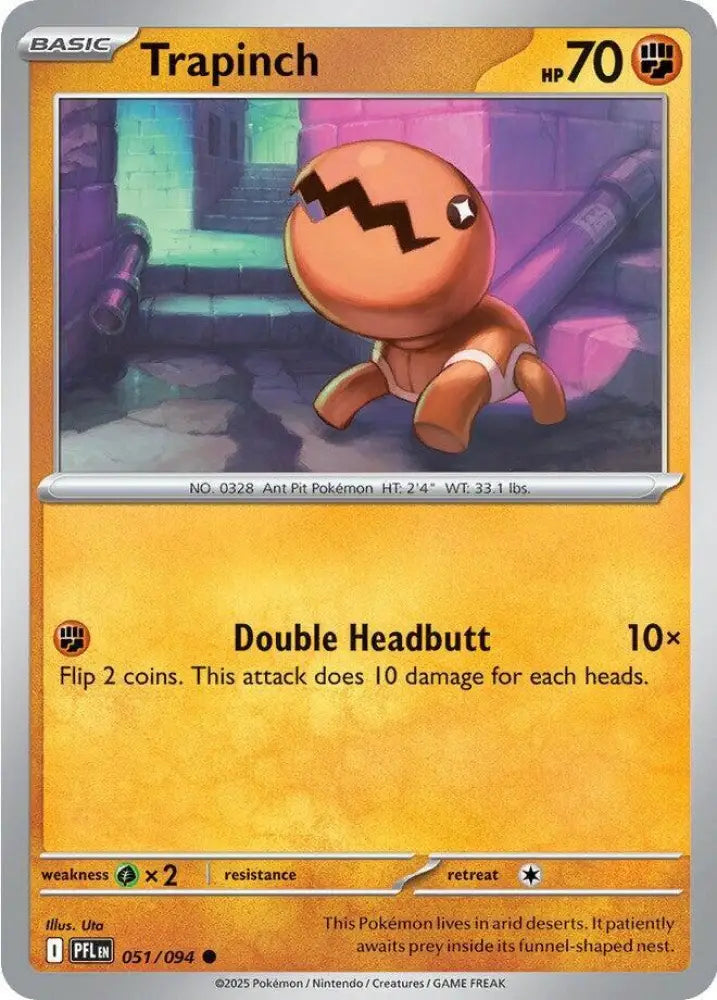 Trapinch (051/094) [ME02: Phantasmal Flames]