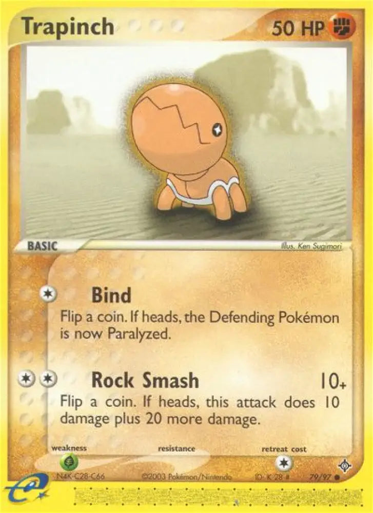 Trapinch (79/97) [EX: Dragon] - Pokemon Single