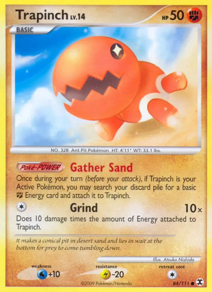 Trapinch (84/111) [Platinum: Rising Rivals] - Pokemon Single