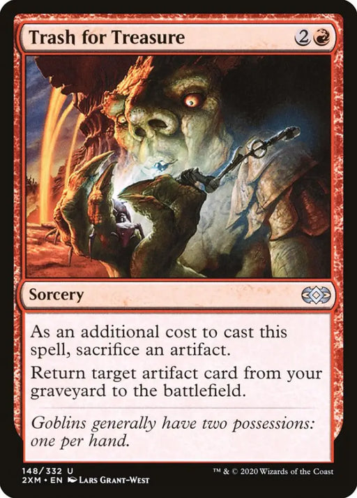 Trash for Treasure [Double Masters] - MTG Single
