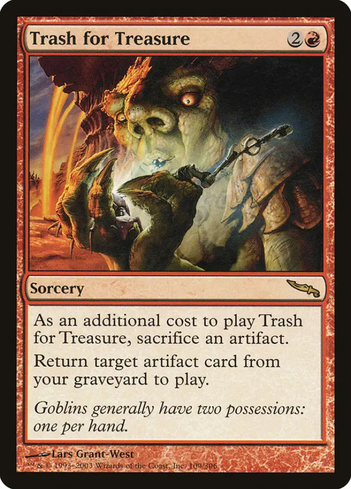 Trash for Treasure [Mirrodin] - MTG Single