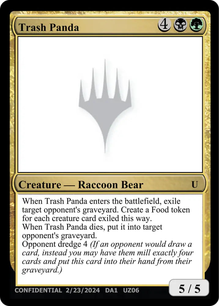 Trash Panda [Unknown Event] - MTG Single