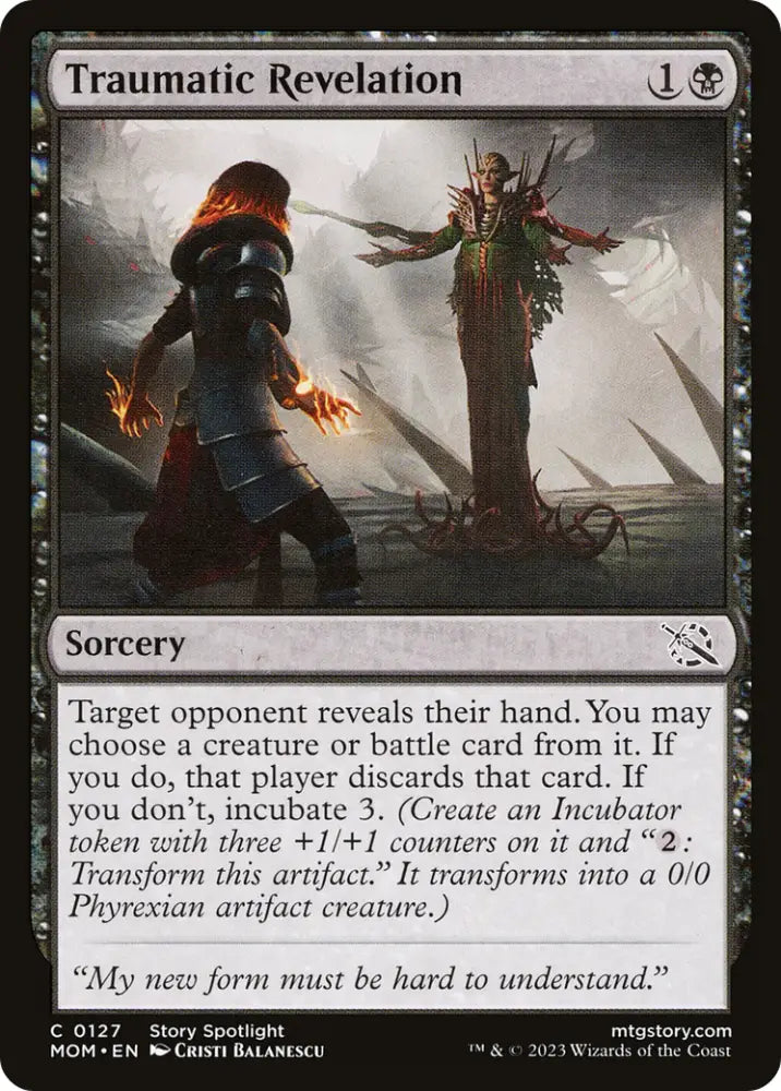 Traumatic Revelation [March of the Machine] - MTG Single