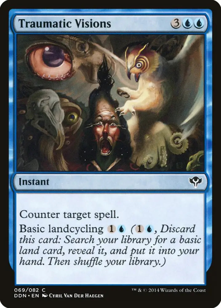 Traumatic Visions [Duel Decks: Speed vs. Cunning] - MTG Single