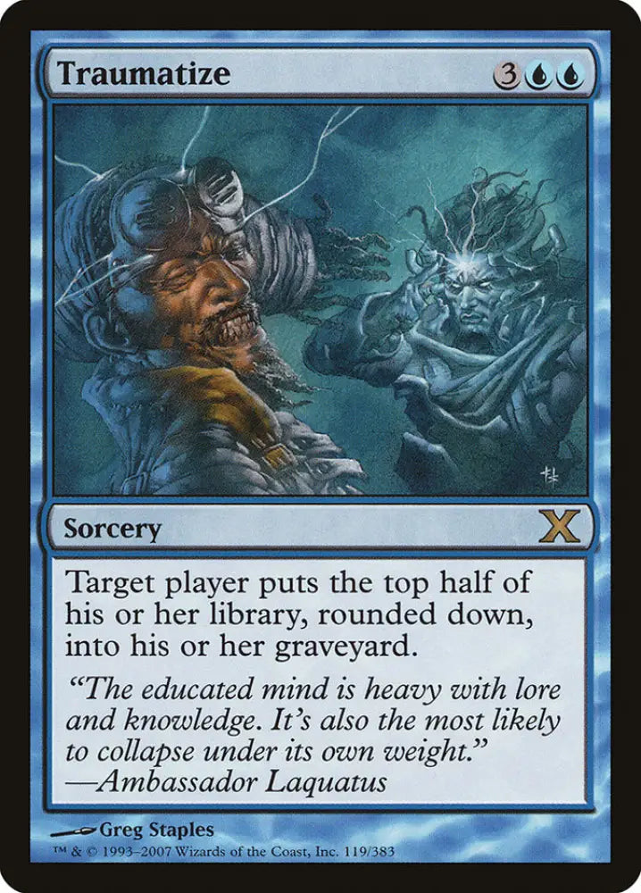 Traumatize [Tenth Edition] - MTG Single