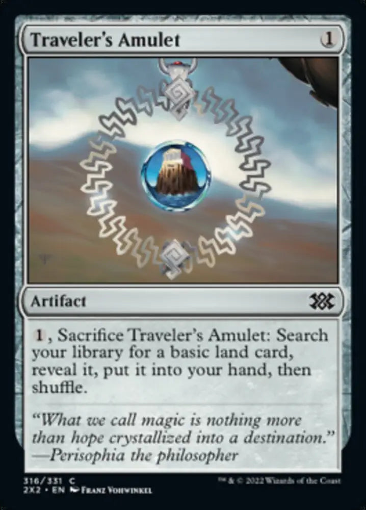 Traveler’s Amulet [Double Masters 2022] - MTG Single