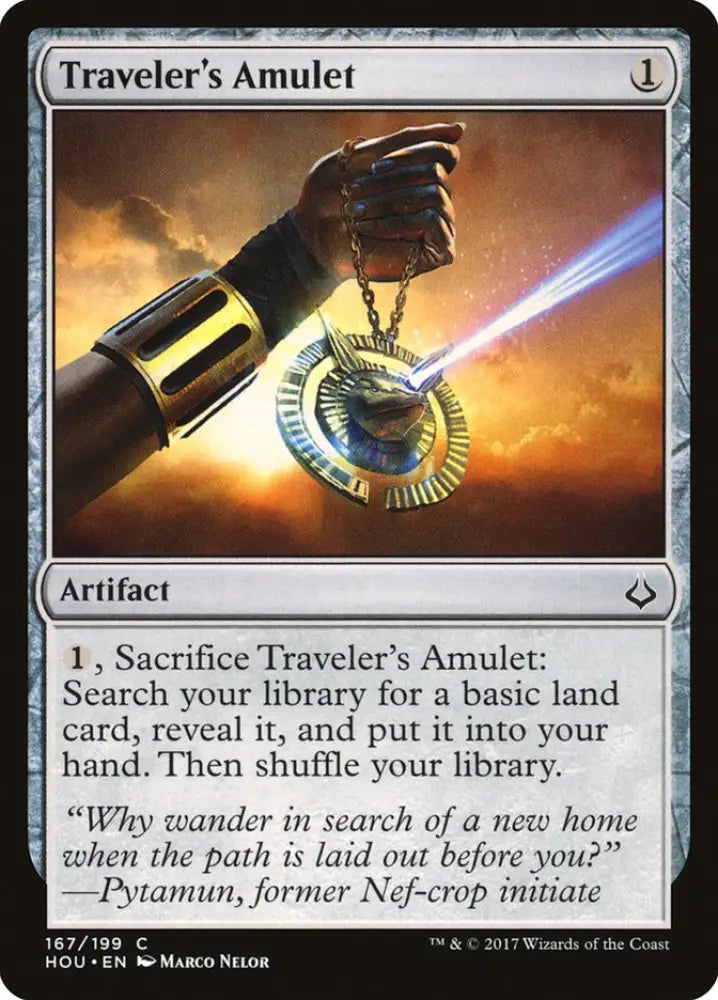 Traveler’s Amulet [Hour of Devastation] - MTG Single