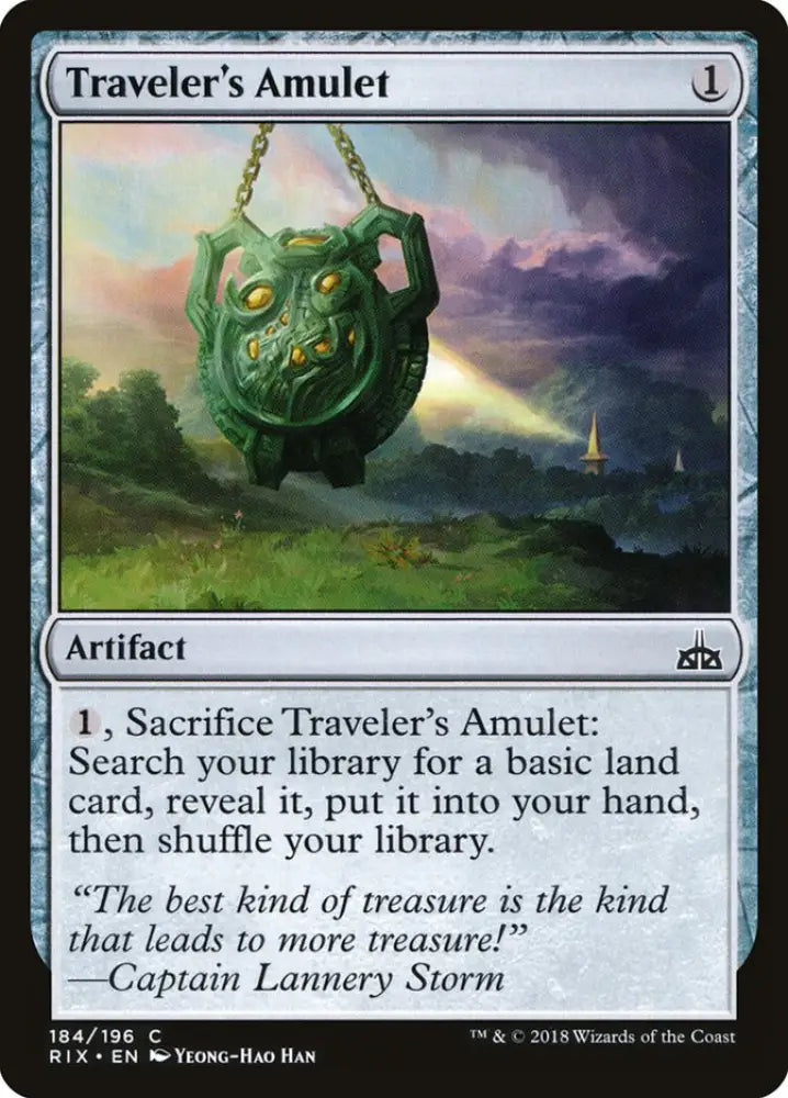 Traveler’s Amulet [Rivals of Ixalan] - MTG Single