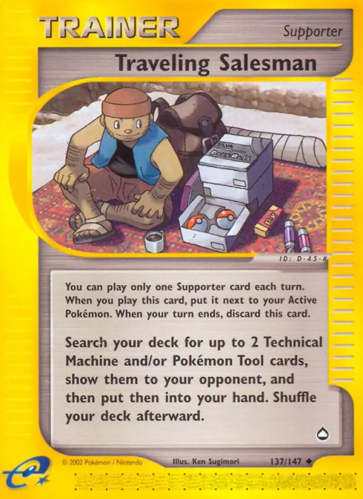 Traveling Salesman (137/147) [Aquapolis] - Pokemon Single