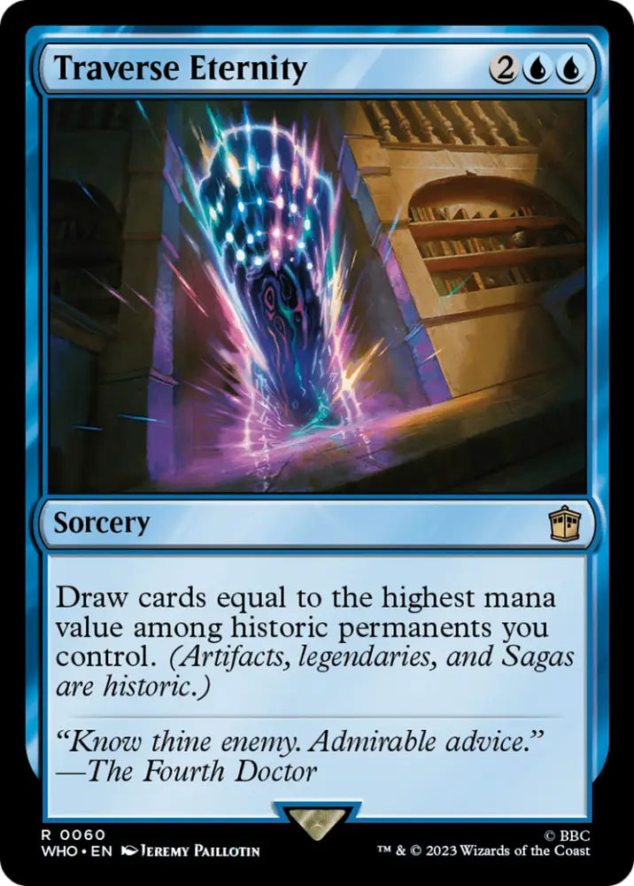 Traverse Eternity [Doctor Who] - MTG Single