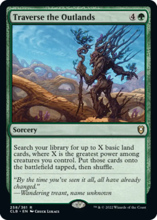 Traverse the Outlands [Commander Legends: Battle for Baldur’s Gate] - MTG Single