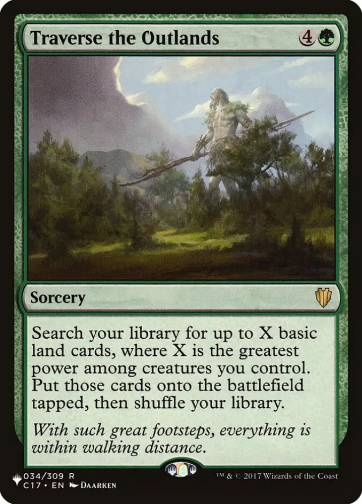 Traverse the Outlands [The List] - MTG Single