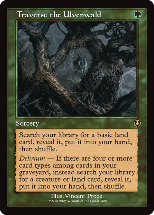 Traverse the Ulvenwald (Retro Frame) [Innistrad Remastered] - MTG Single