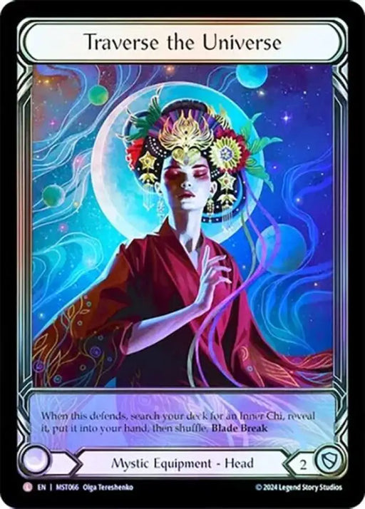 Traverse the Universe (Extended Art) [Part the Mistveil] Cold Foil - Flesh And Blood Single