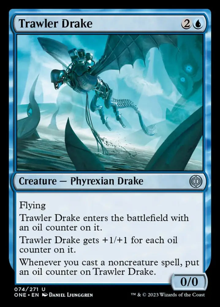 Trawler Drake [Phyrexia: All Will Be One] - MTG Single