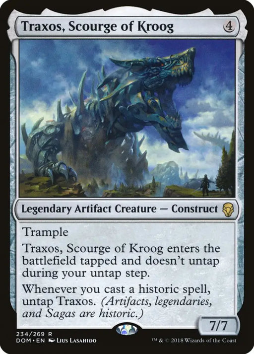 Traxos Scourge of Kroog [Dominaria] - MTG Single