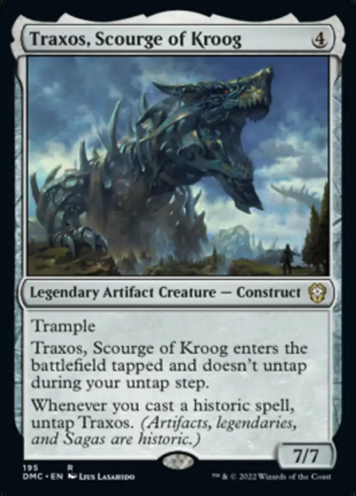 Traxos Scourge of Kroog [Dominaria United Commander] - MTG Single