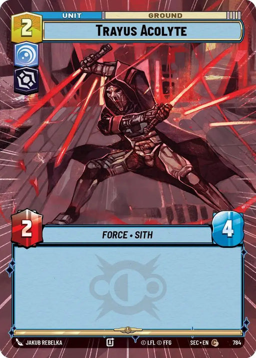 Trayus Acolyte (Hyperspace Foil) (784) [Secrets of Power]