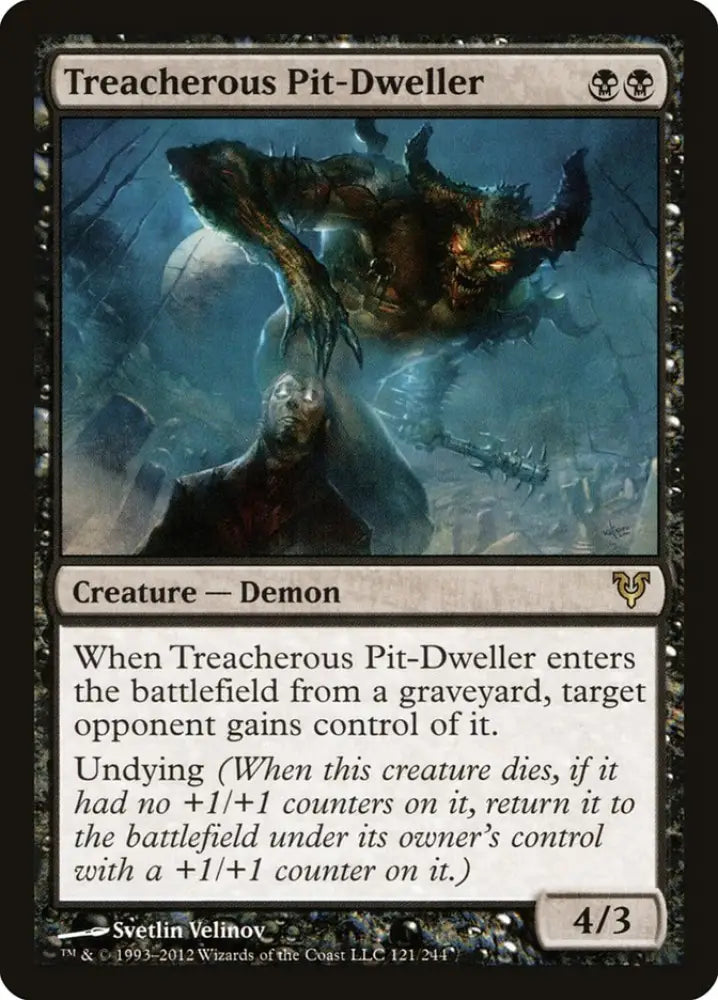 Treacherous Pit-Dweller [Avacyn Restored] - MTG Single