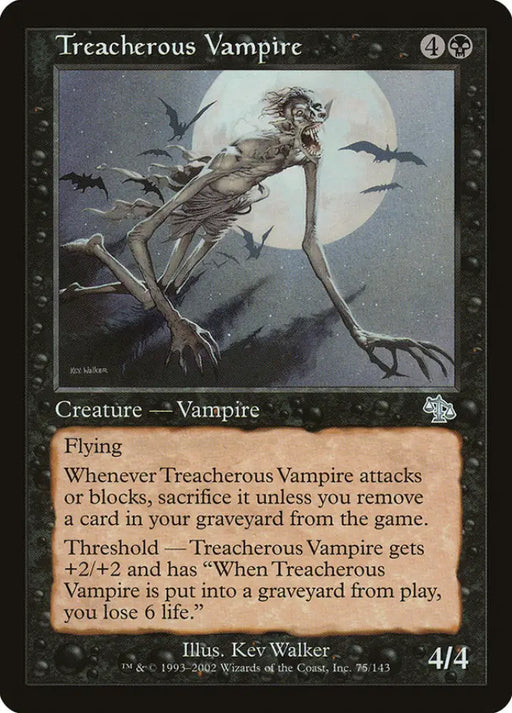 Treacherous Vampire [Judgment] - MTG Single