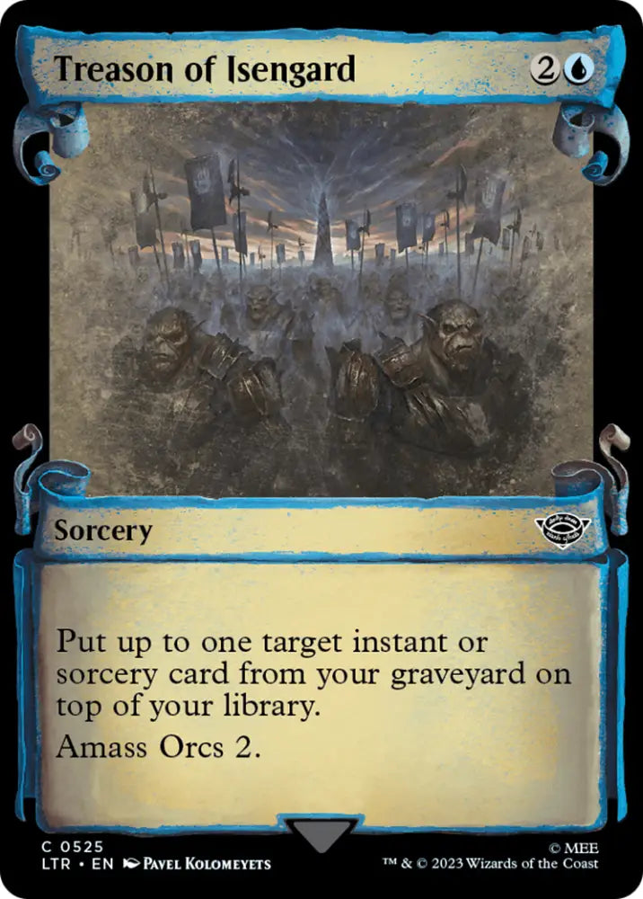 Treason of Isengard [The Lord of the Rings: Tales of Middle-Earth Showcase Scrolls] - MTG Single