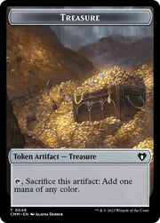Treasure // Assassin Double-Sided Token [Commander Masters Tokens] - MTG Single