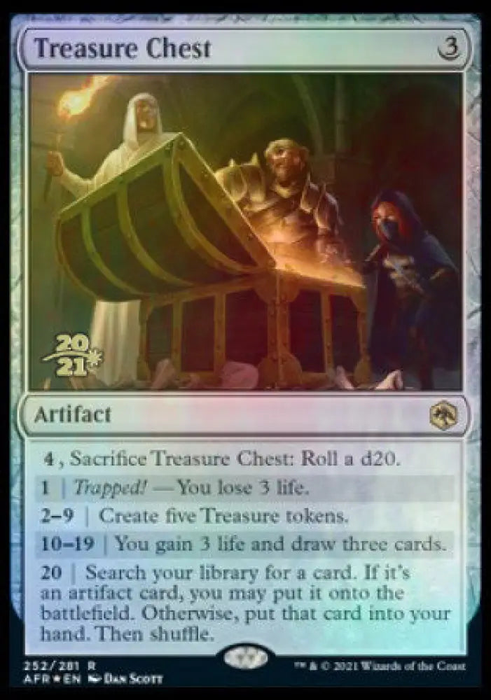 Treasure Chest [Dungeons & Dragons: Adventures in the Forgotten Realms Prerelease Promos] - MTG Single