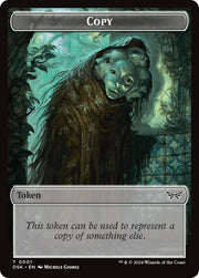 Treasure // Copy Double-Sided Token [Duskmourn: House of Horror Tokens] - MTG Single