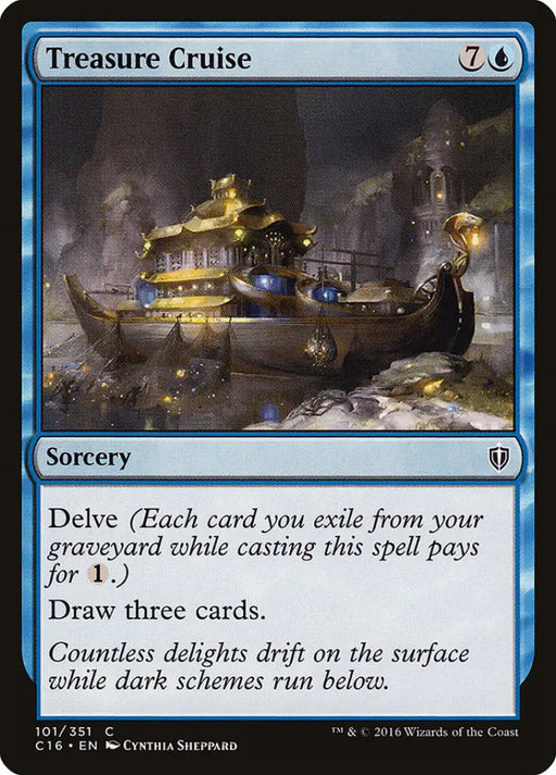 Treasure Cruise [Commander 2016] - MTG Single