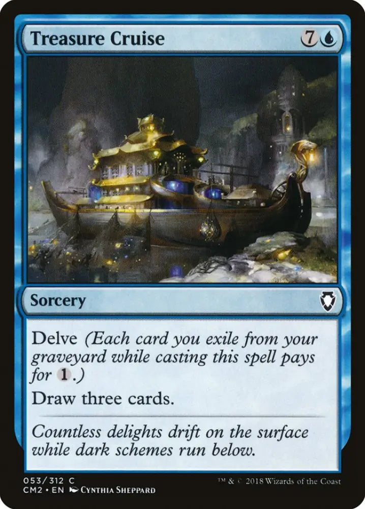 Treasure Cruise [Commander Anthology Volume II] - MTG Single