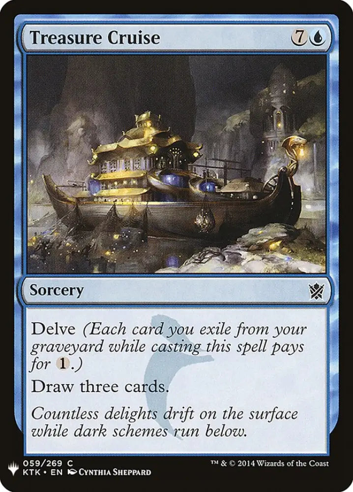 Treasure Cruise [Mystery Booster] - MTG Single