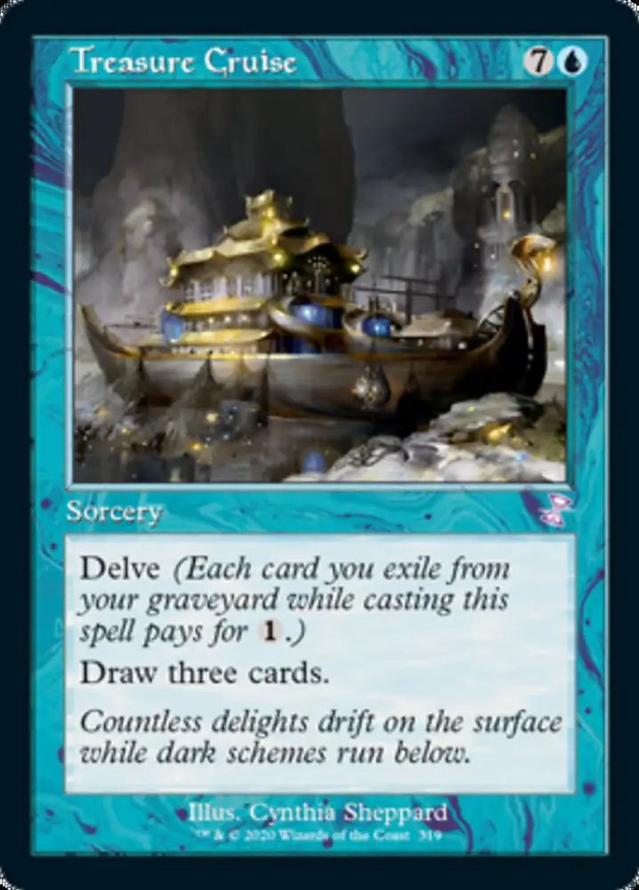 Treasure Cruise (Timeshifted) [Time Spiral Remastered] - MTG Single
