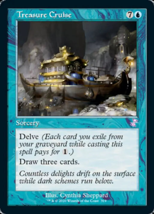 Treasure Cruise (Timeshifted) [Time Spiral Remastered] - MTG Single