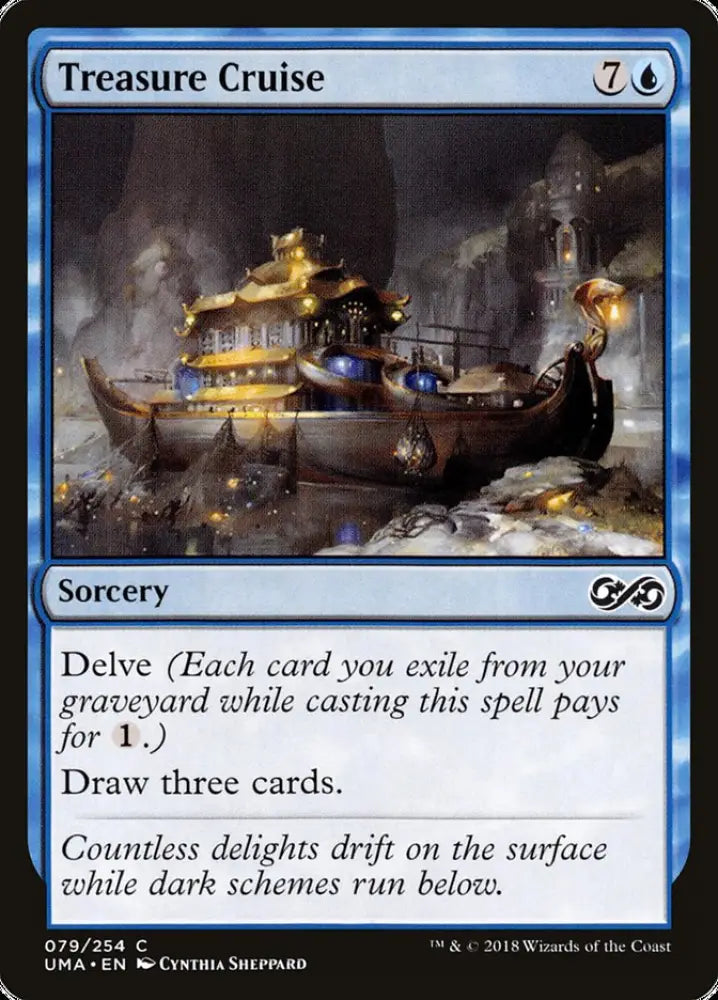 Treasure Cruise [Ultimate Masters] - MTG Single
