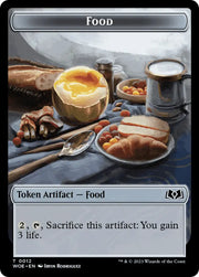 Treasure // Food (0012) Double-Sided Token [Wilds of Eldraine Tokens] - MTG Single