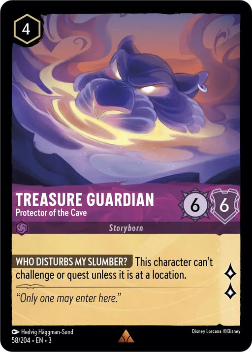 Treasure Guardian - Protector of the Cave (58/204) [Into the Inklands] - Lorcana Single